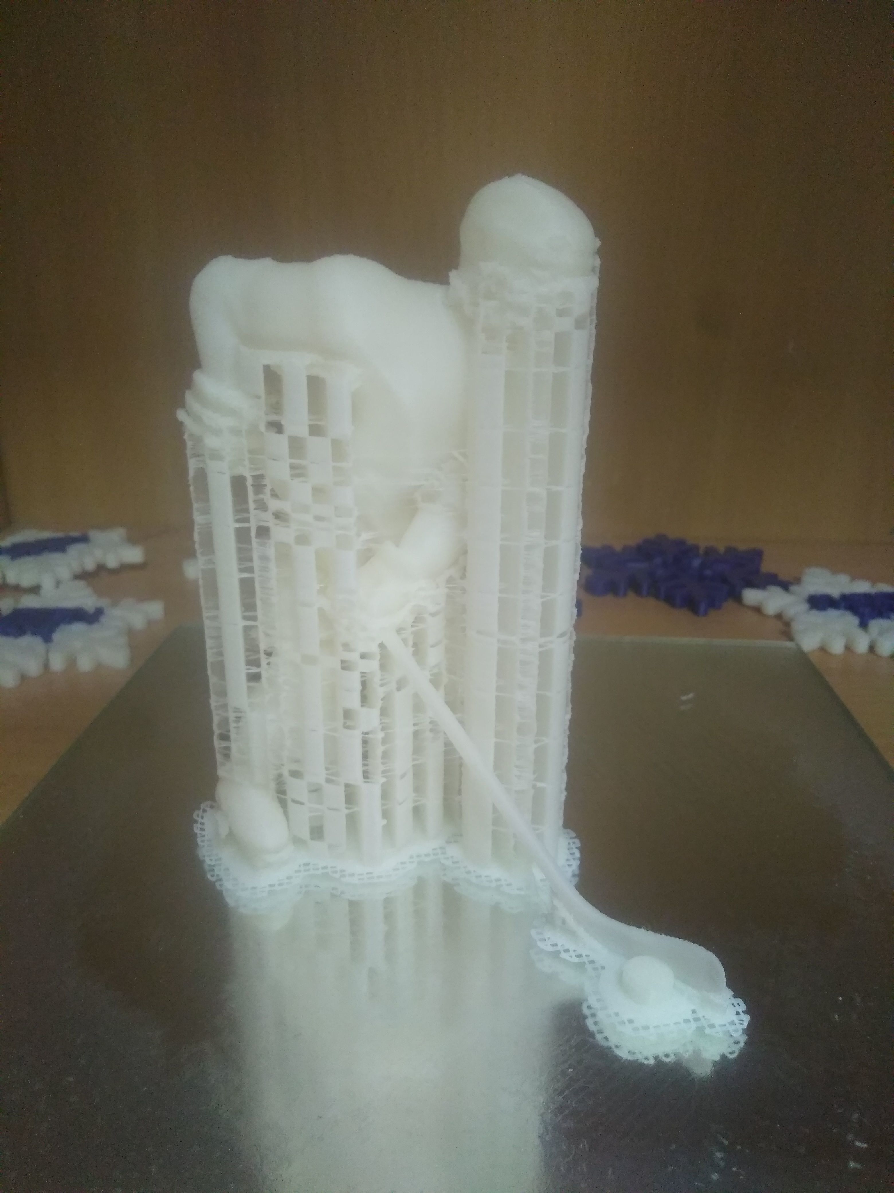 Ice hockey player 3D print model_13