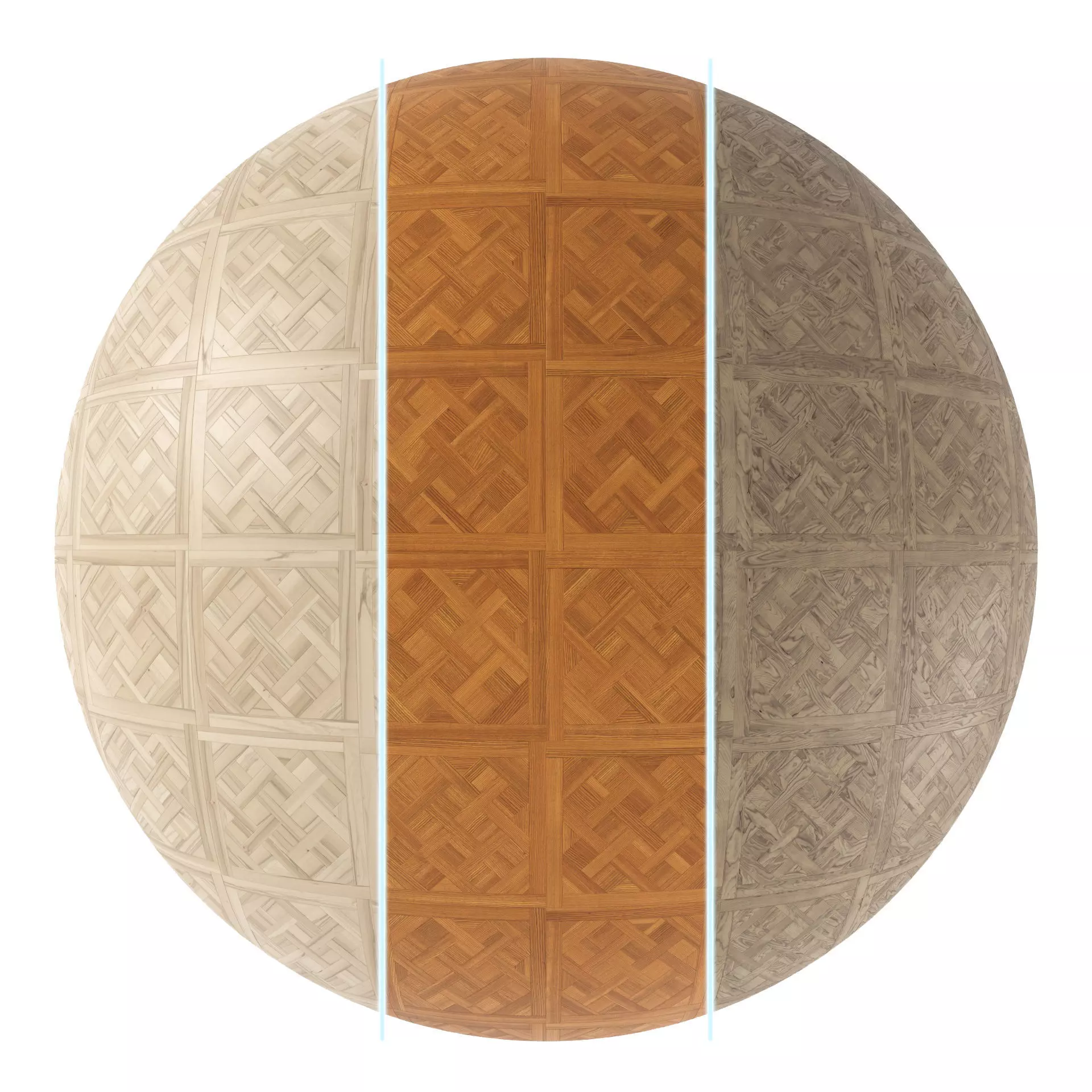 Parquet - Laminate - Wooden floor 3 in 1 3D model_0