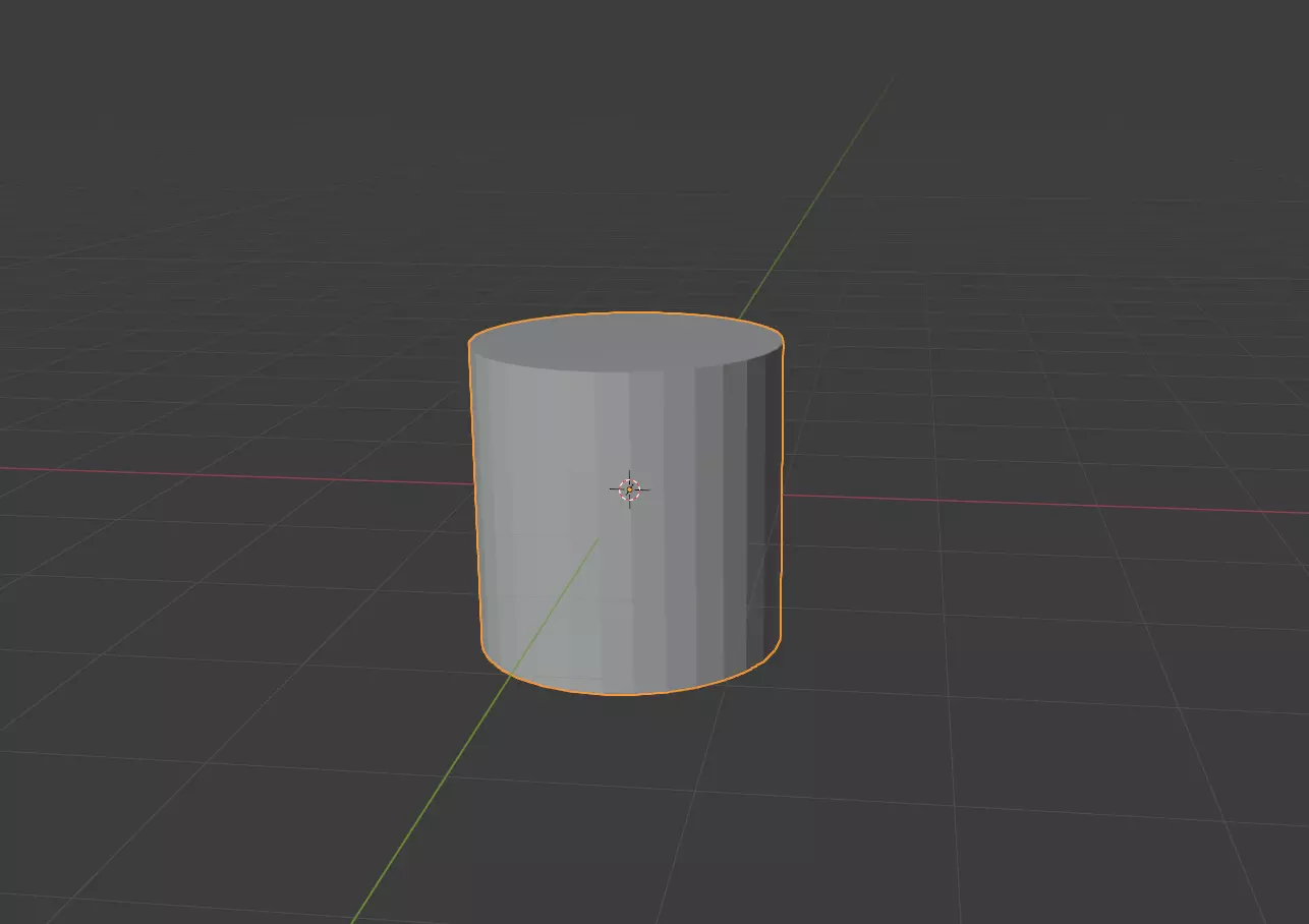 Cylinder Free low-poly 3D model_0