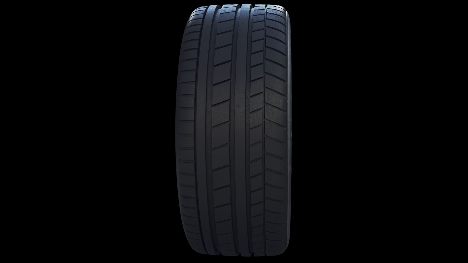 Porsche 911 Turbo S 2016 wheel 3D model_3