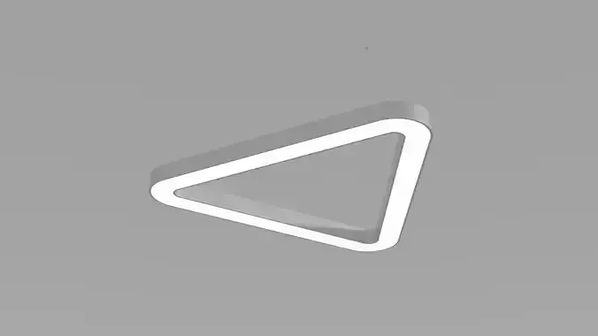 Triangular Hanging Light