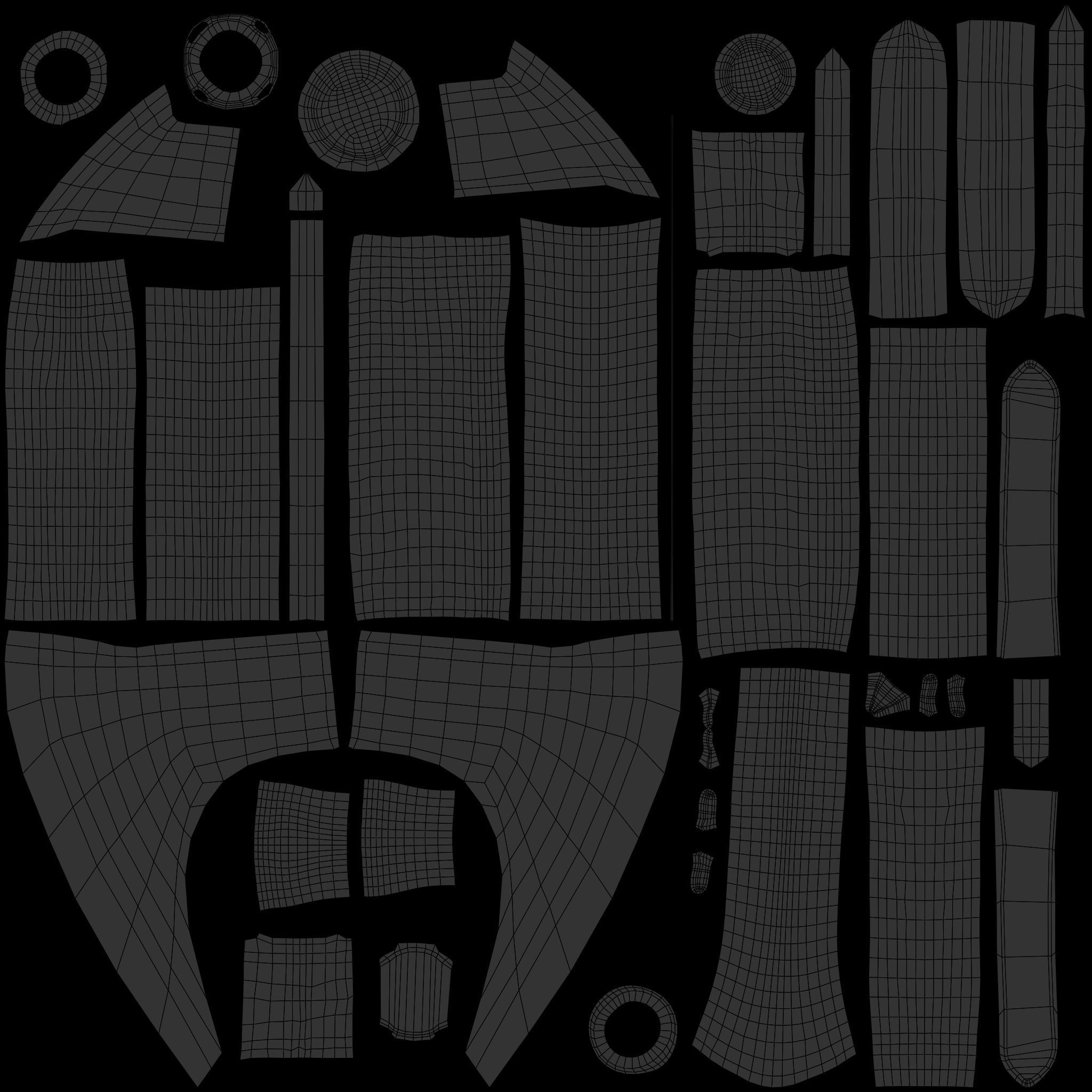 Leviathan Axe Low-poly 3D model_10