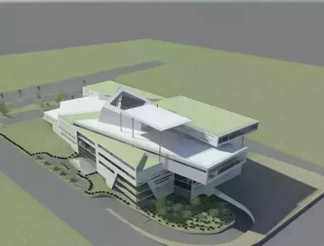 CULTURAL CENTER -compelete revit project -P4