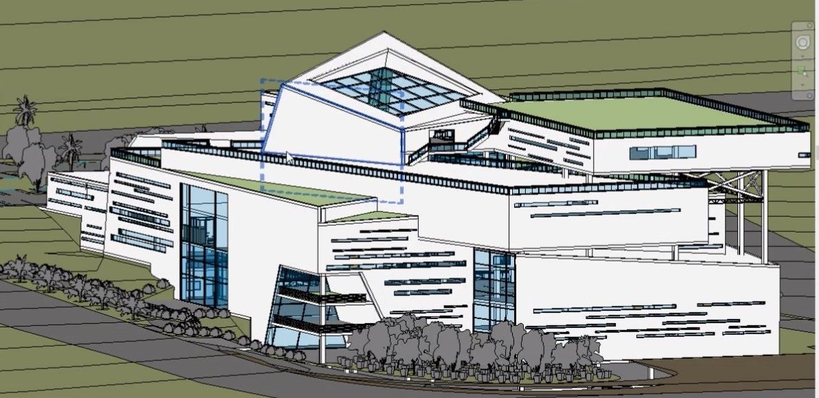 CULTURAL CENTER -compelete revit project -P4 3D model_27