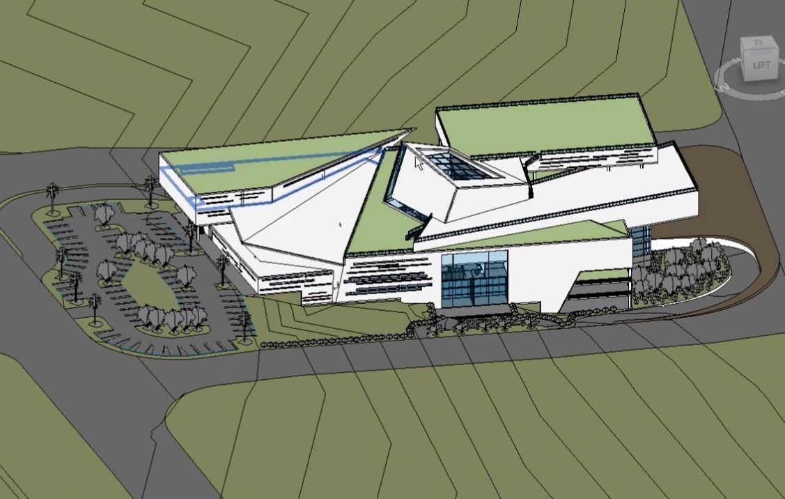 CULTURAL CENTER -compelete revit project -P4 3D model_26