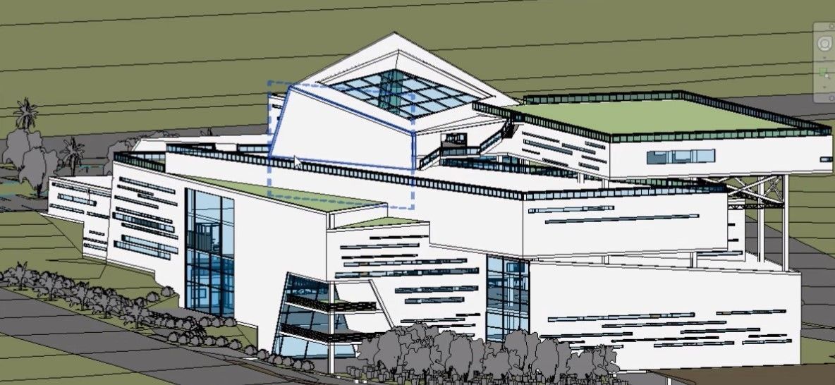 CULTURAL CENTER -compelete revit project -P4 3D model_25