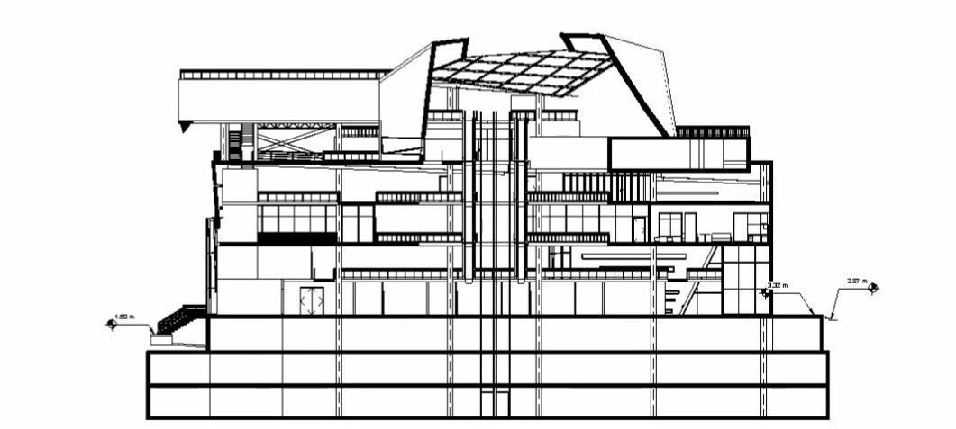 CULTURAL CENTER -compelete revit project -P4 3D model_30