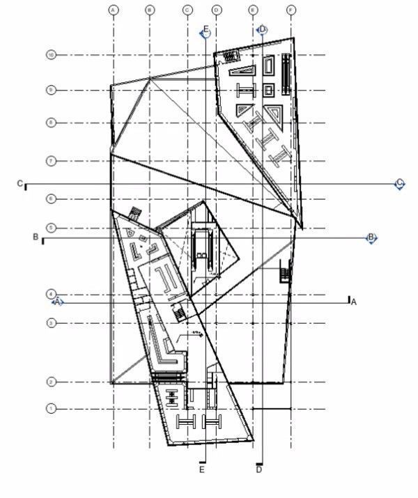 CULTURAL CENTER -compelete revit project -P4 3D model_16