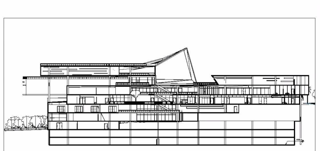 CULTURAL CENTER -compelete revit project -P4 3D model_33