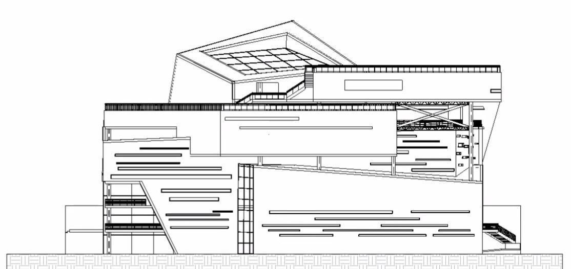 CULTURAL CENTER -compelete revit project -P4 3D model_23