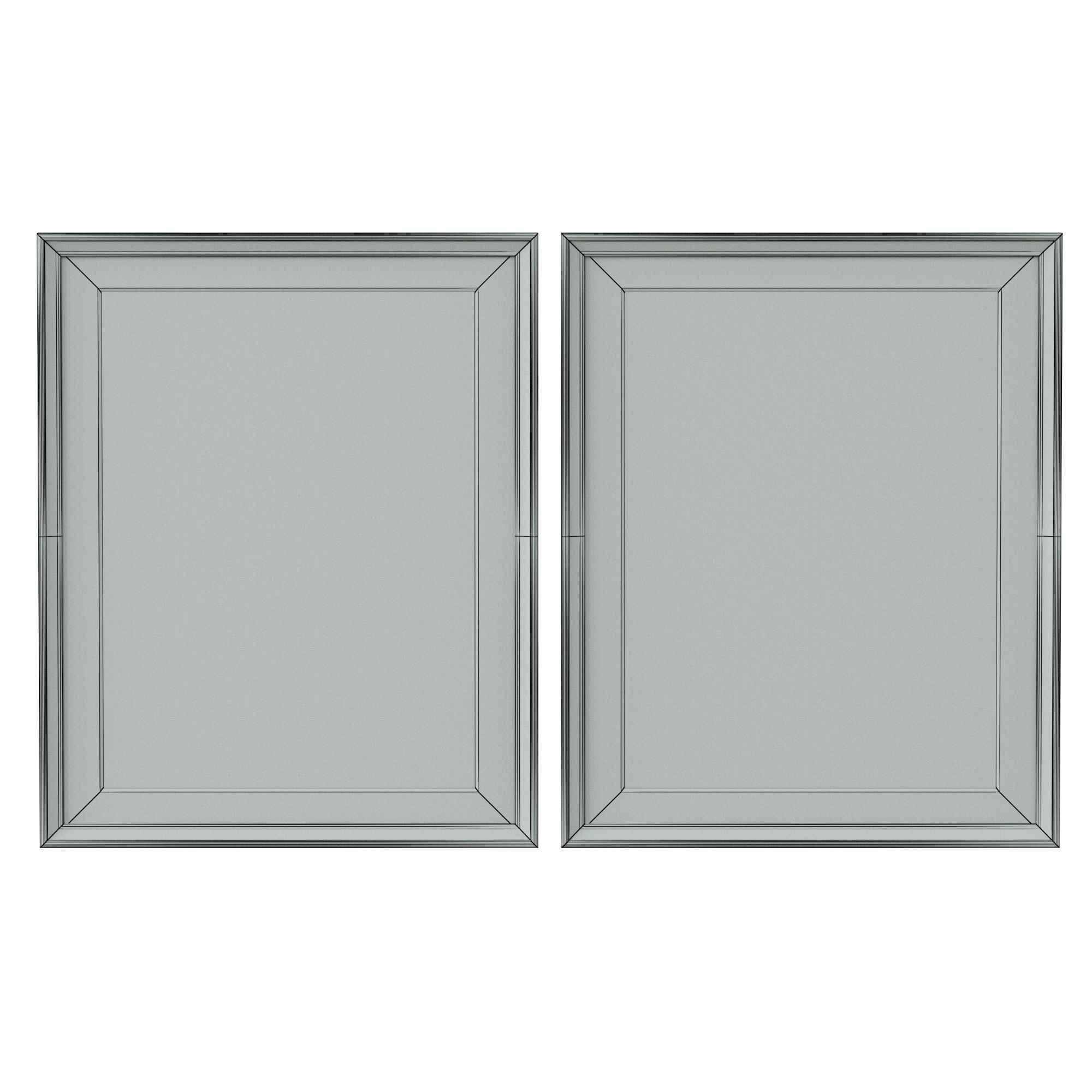 Picture Frame Set 01 3D model_4