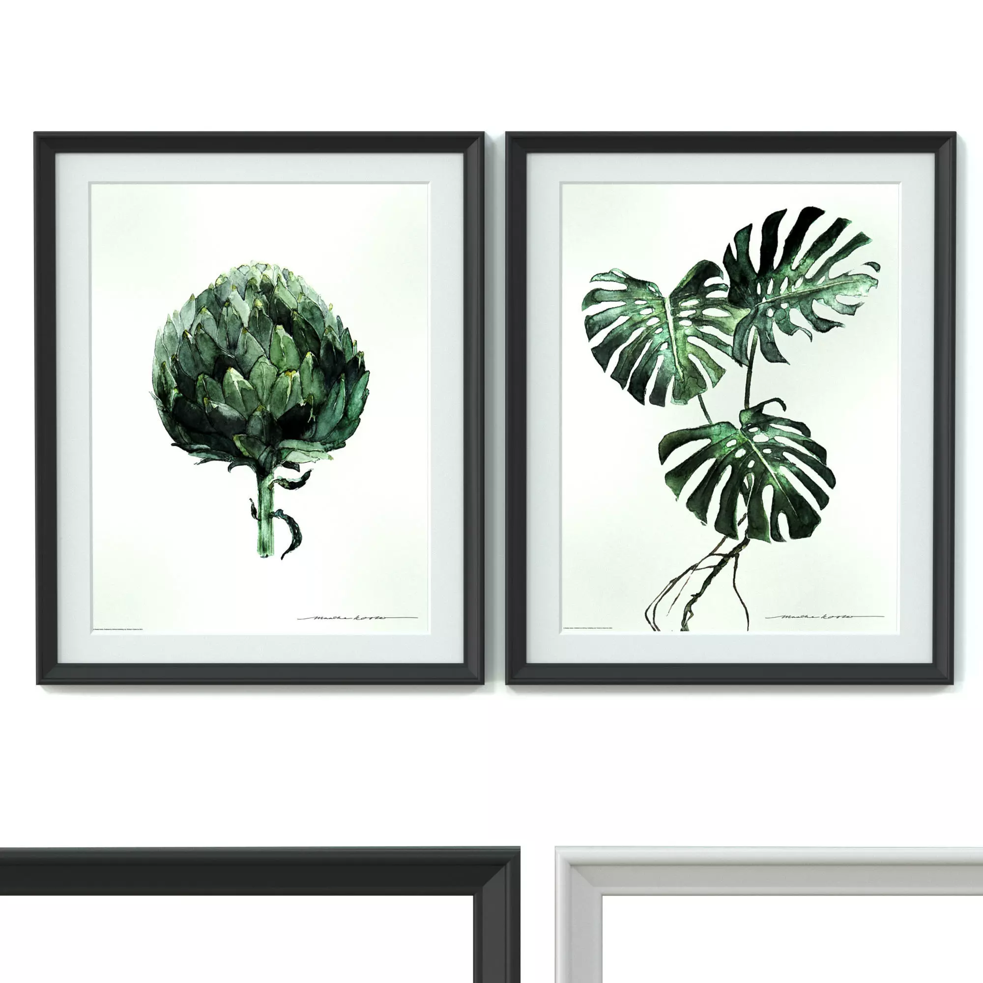 Picture Frame Set 01 3D model_0