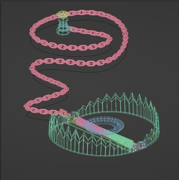 Bear Trap 3D model Low-poly 3D model_4