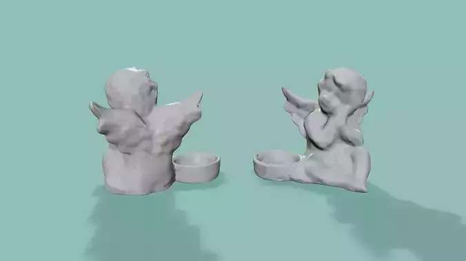 3D Scan Souvenir Candlestick