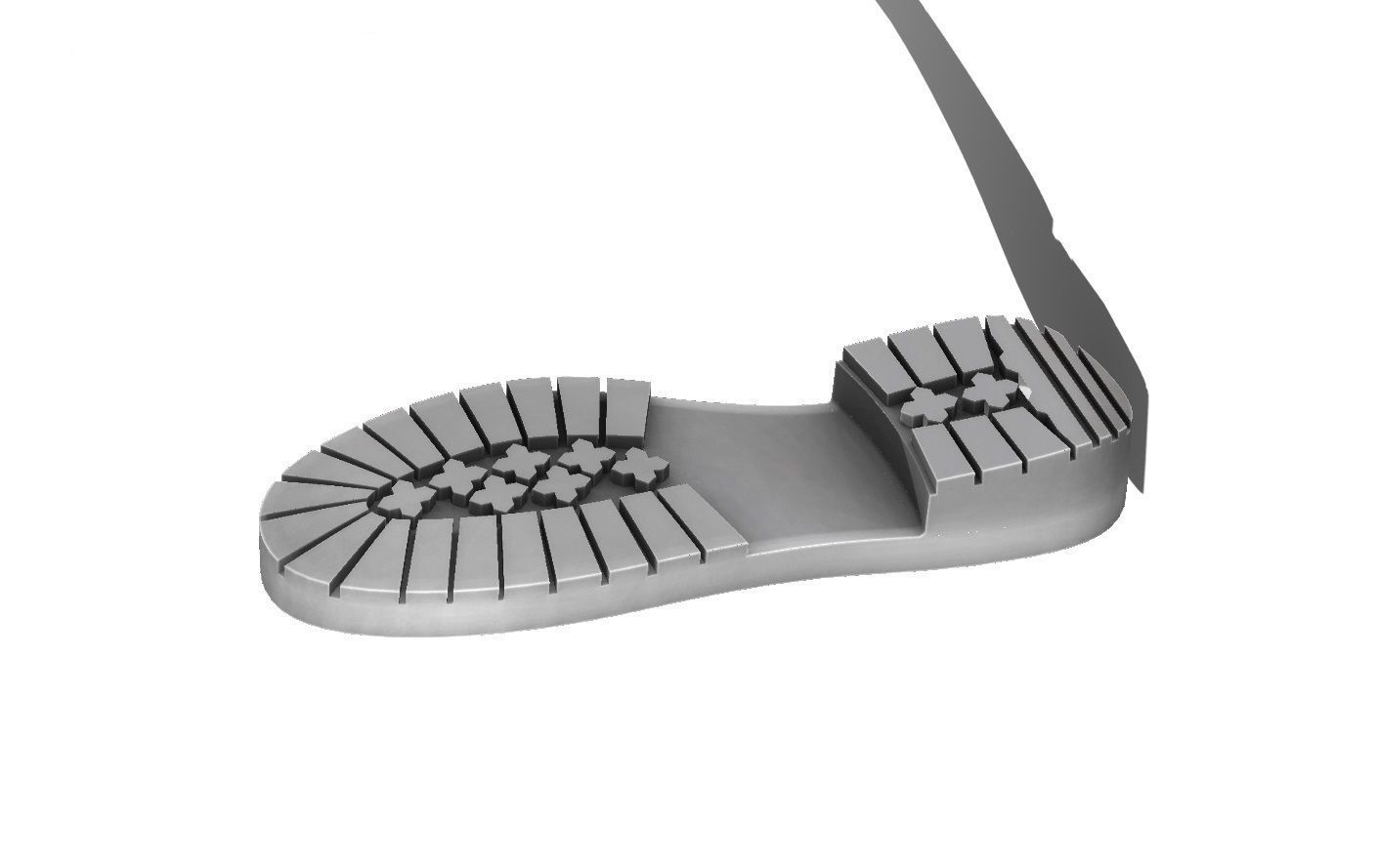 Shoe Sole 16AP2003V B  3D print model_9