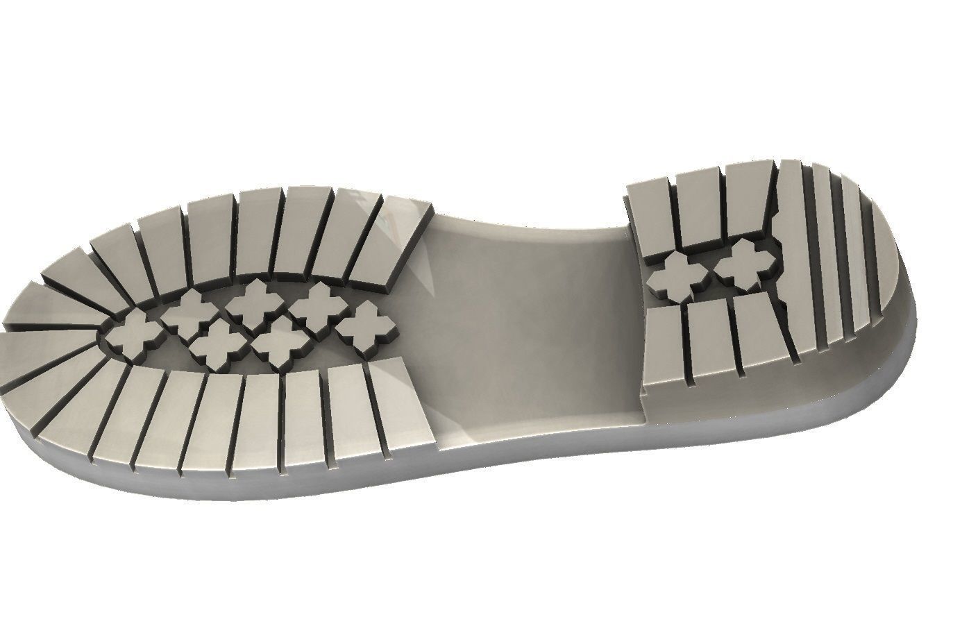 Shoe Sole 16AP2003V B  3D print model_2
