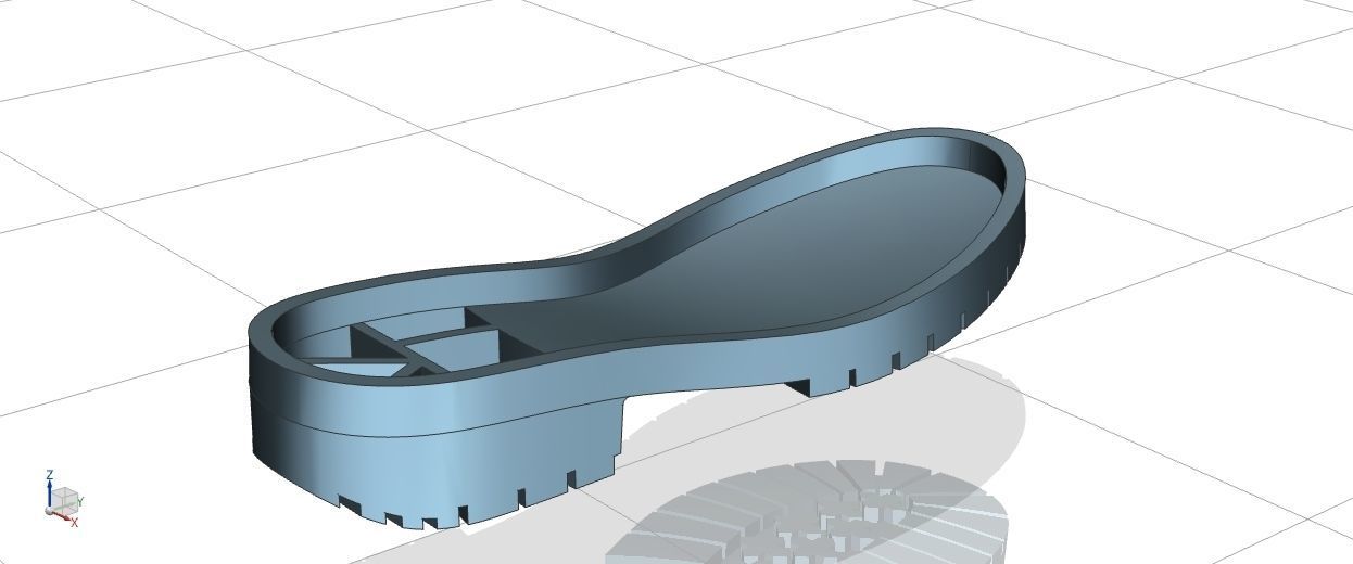 Shoe Sole 16AP2003V B  3D print model_8