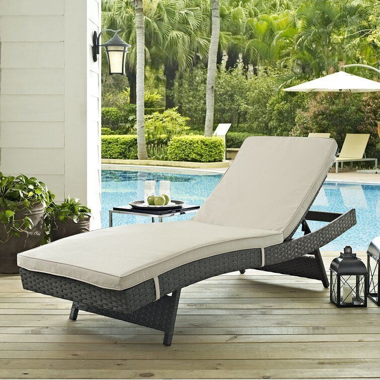 Keiran Long Reclining Single Chaise Sunbrella  3D model_9