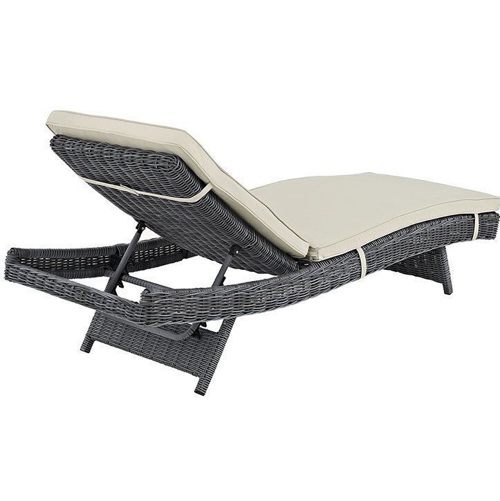 Keiran Long Reclining Single Chaise Sunbrella  3D model_7