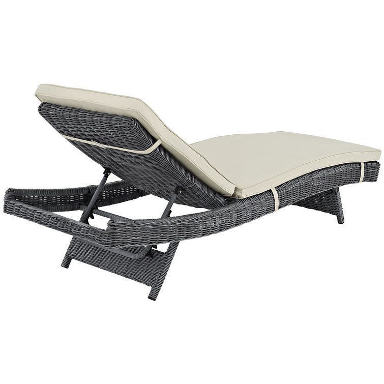Keiran Long Reclining Single Chaise Sunbrella  3D model_5