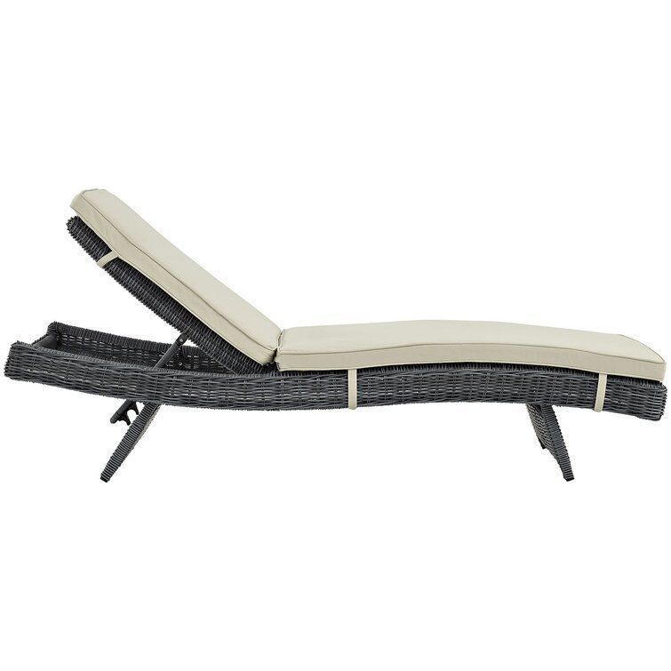 Keiran Long Reclining Single Chaise Sunbrella  3D model_4