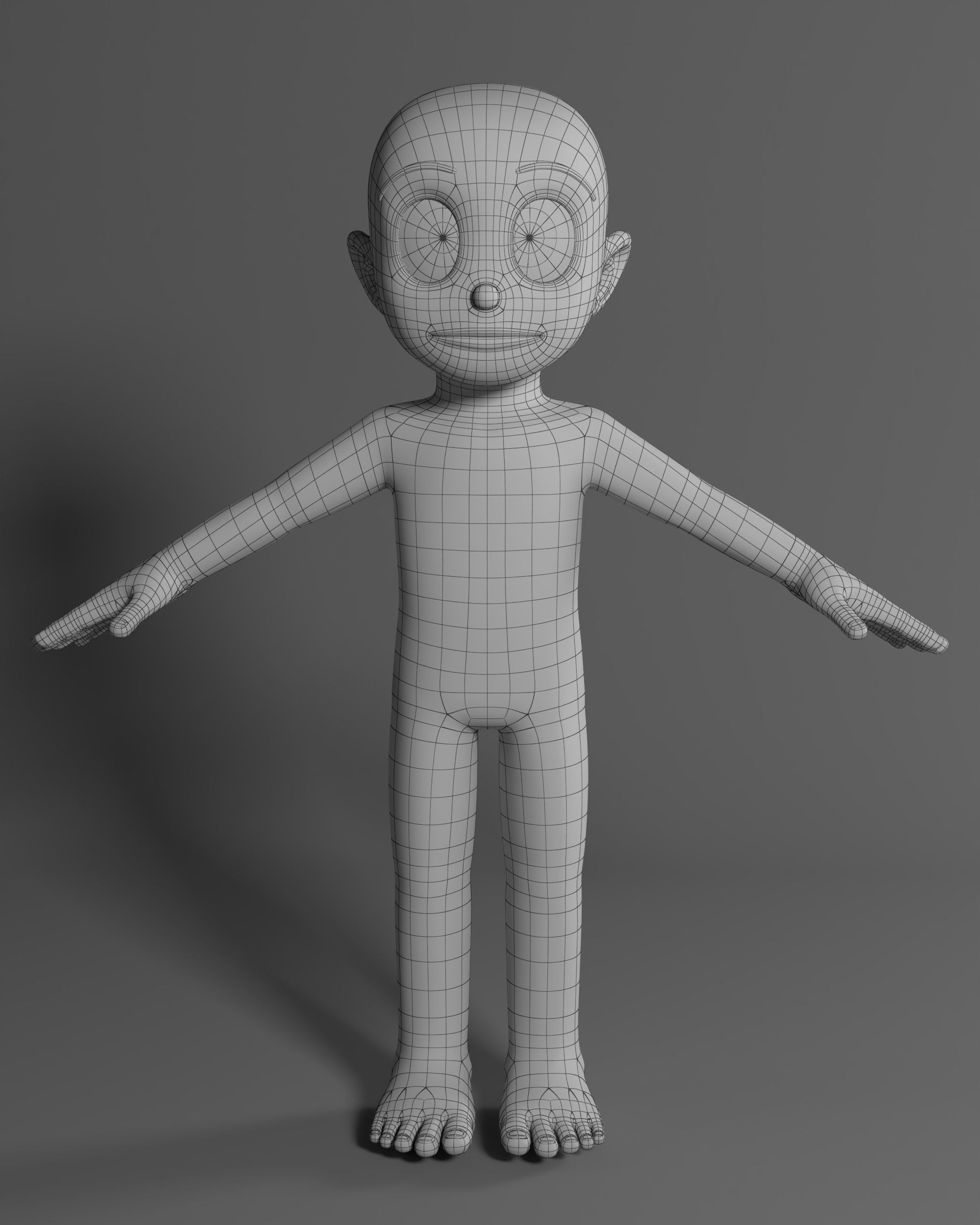 Nobita Rigged 3D Model 3D model_15