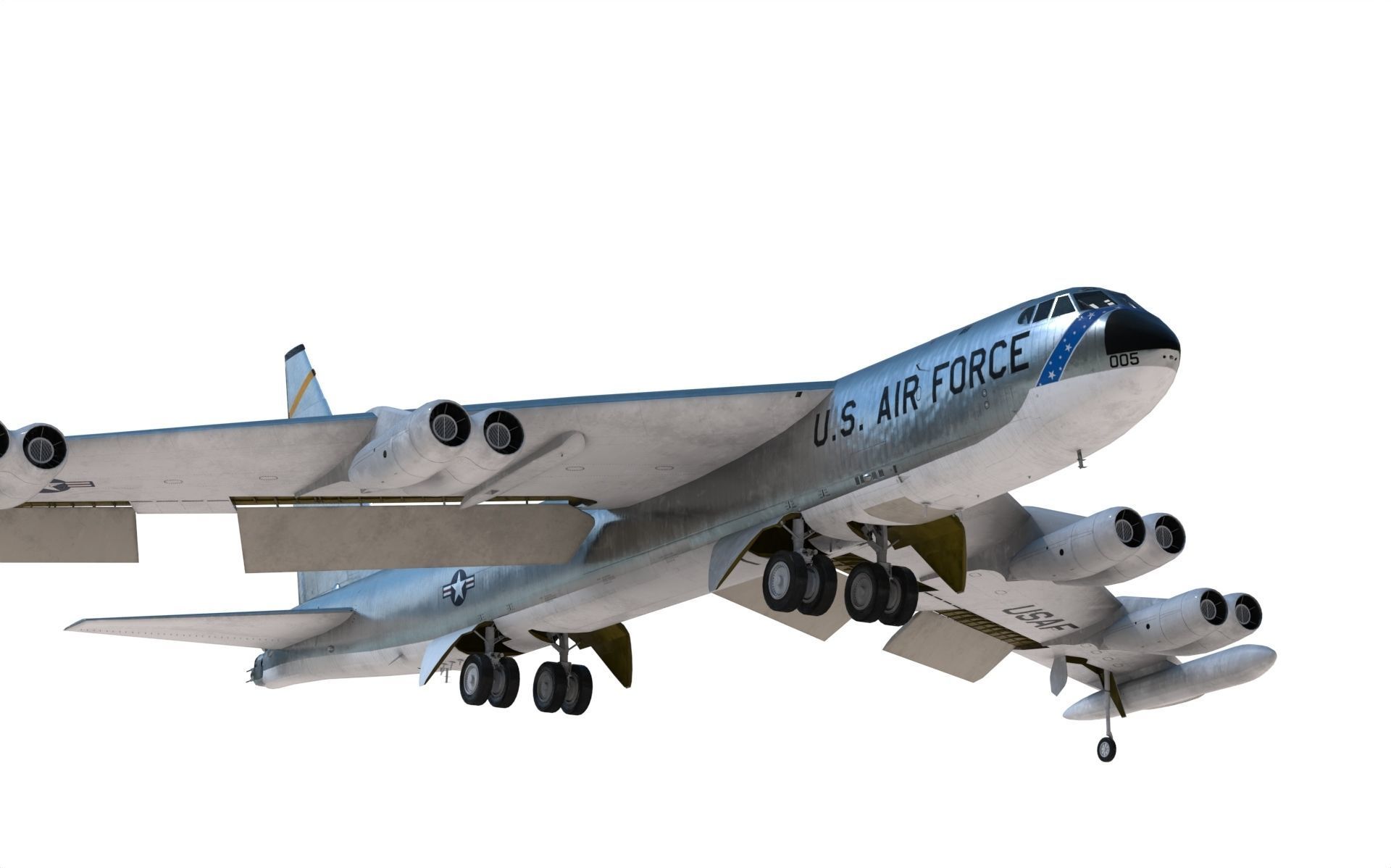 B-52 Stratofortress 3D model_1