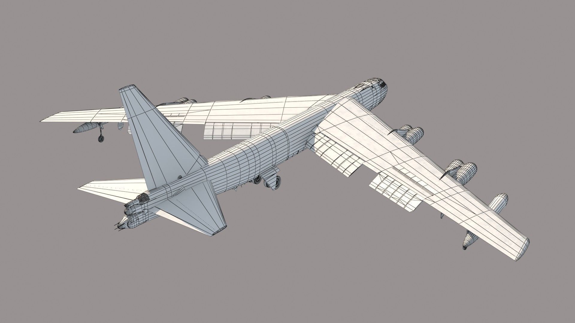 B-52 Stratofortress 3D model_21