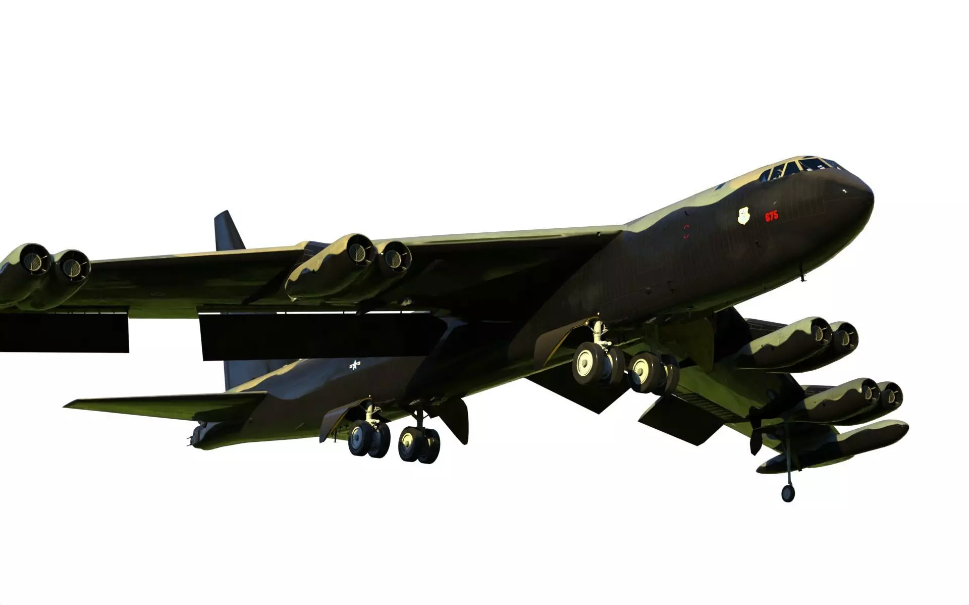 B-52 Stratofortress 3D model_0