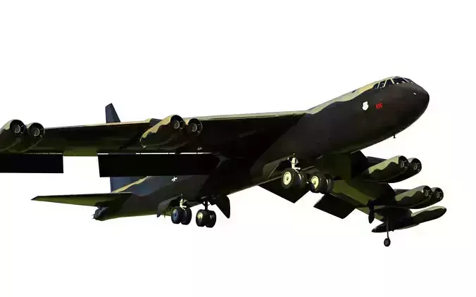 B-52 Stratofortress 3D model