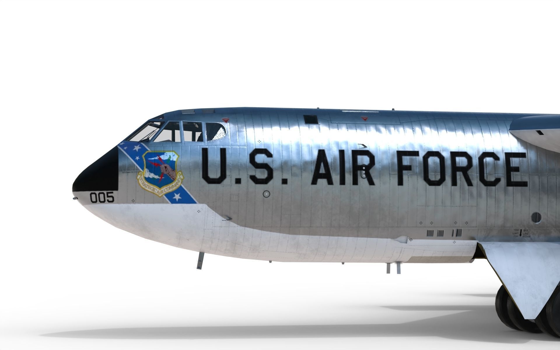 B-52 Stratofortress 3D model_11