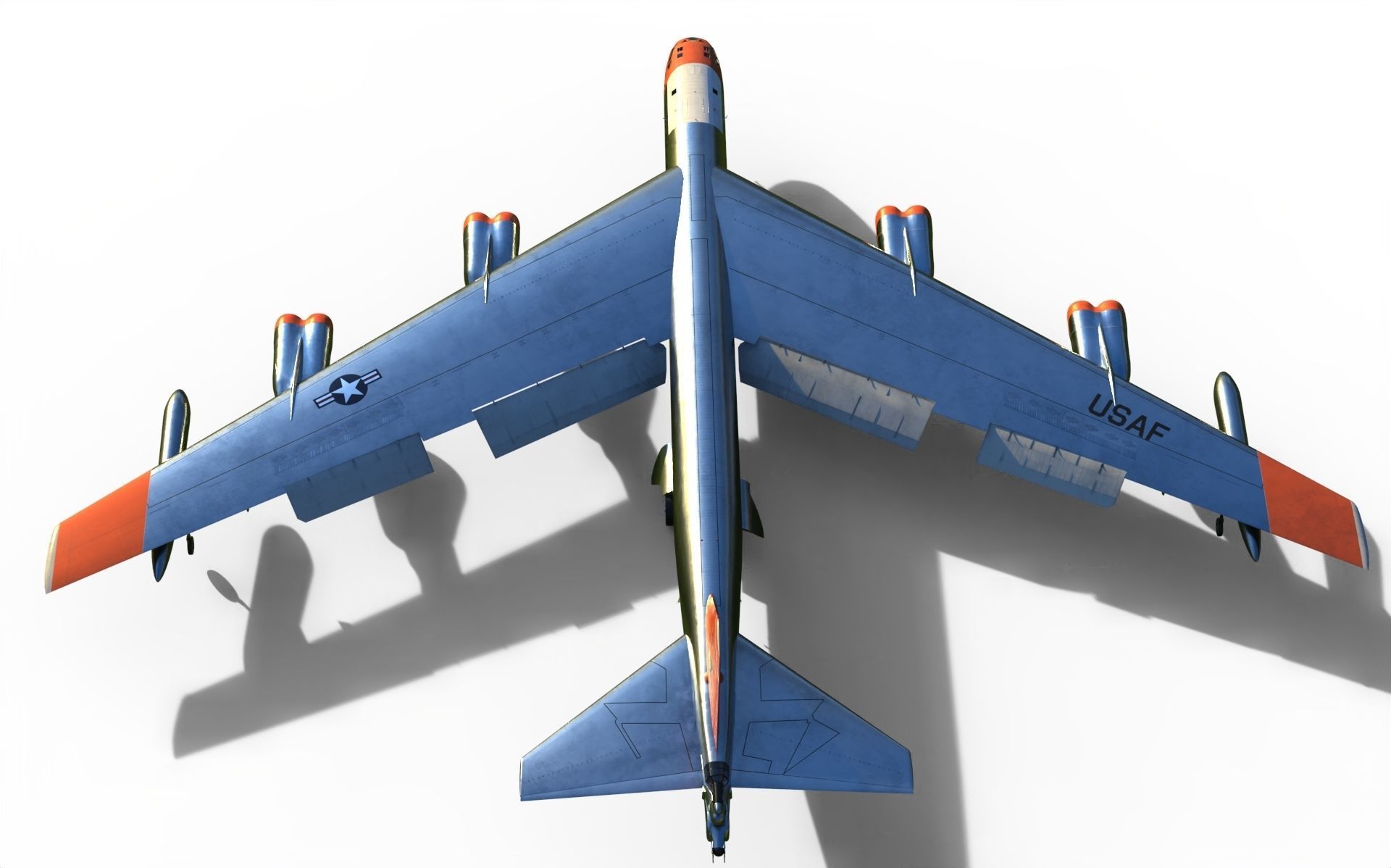 B-52 Stratofortress 3D model_15