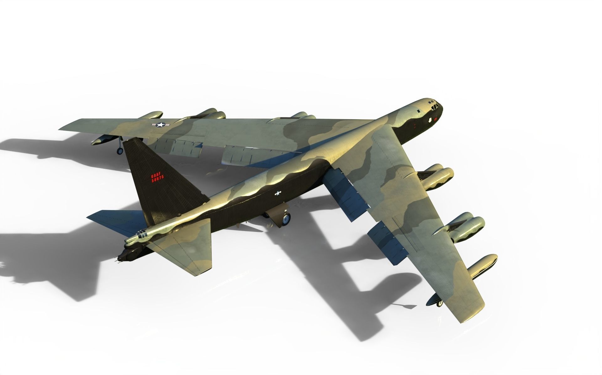B-52 Stratofortress 3D model_6