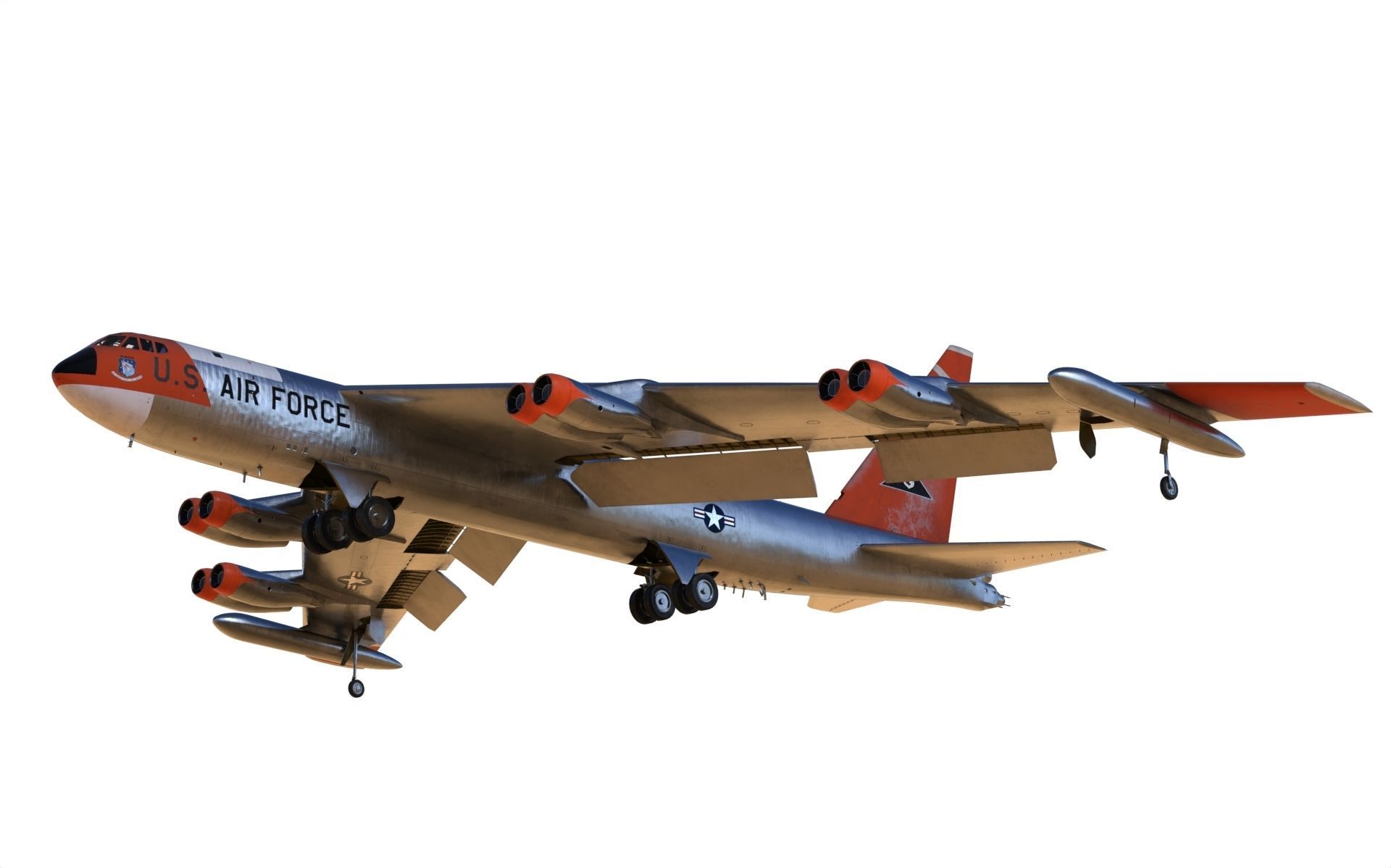 B-52 Stratofortress 3D model_16