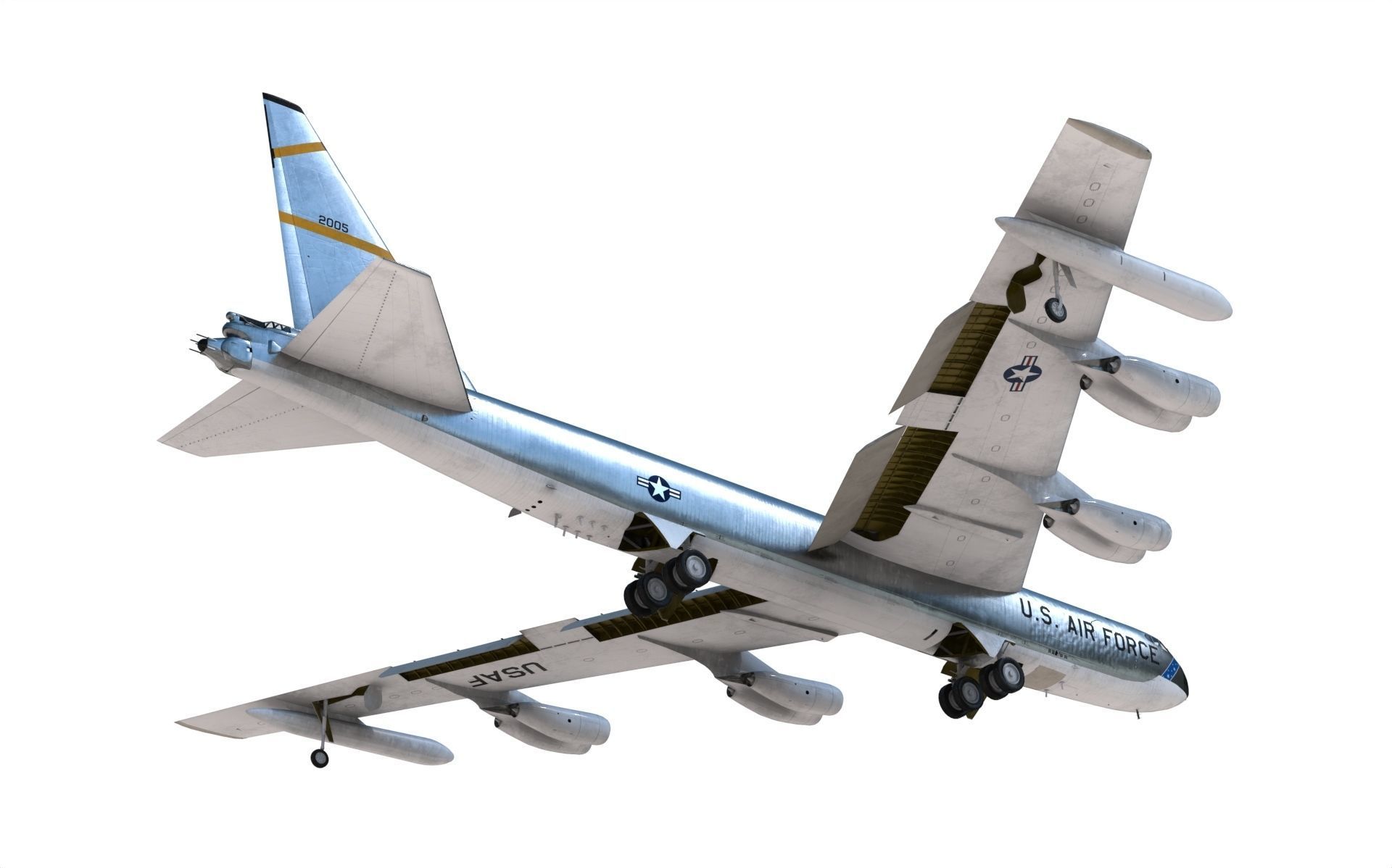 B-52 Stratofortress 3D model_10