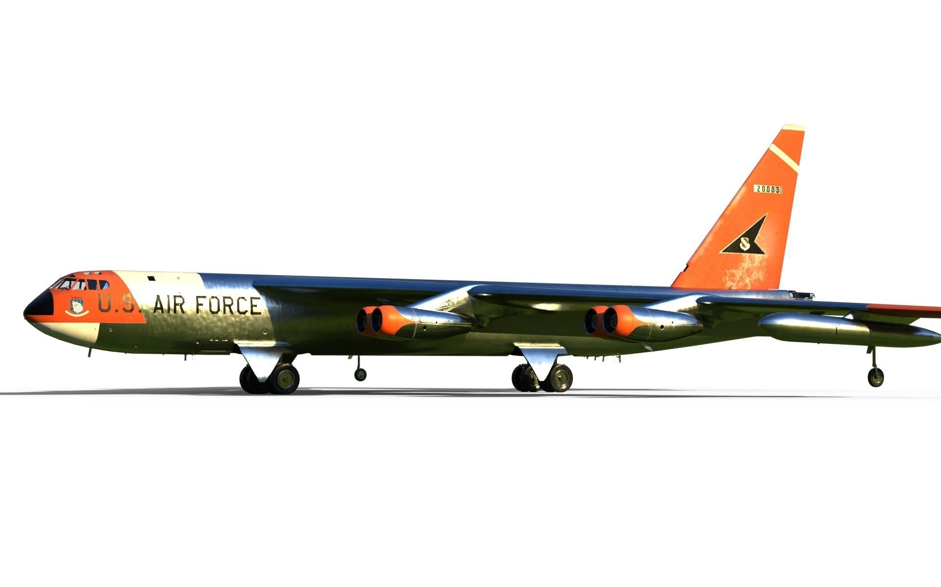 B-52 Stratofortress 3D model_14