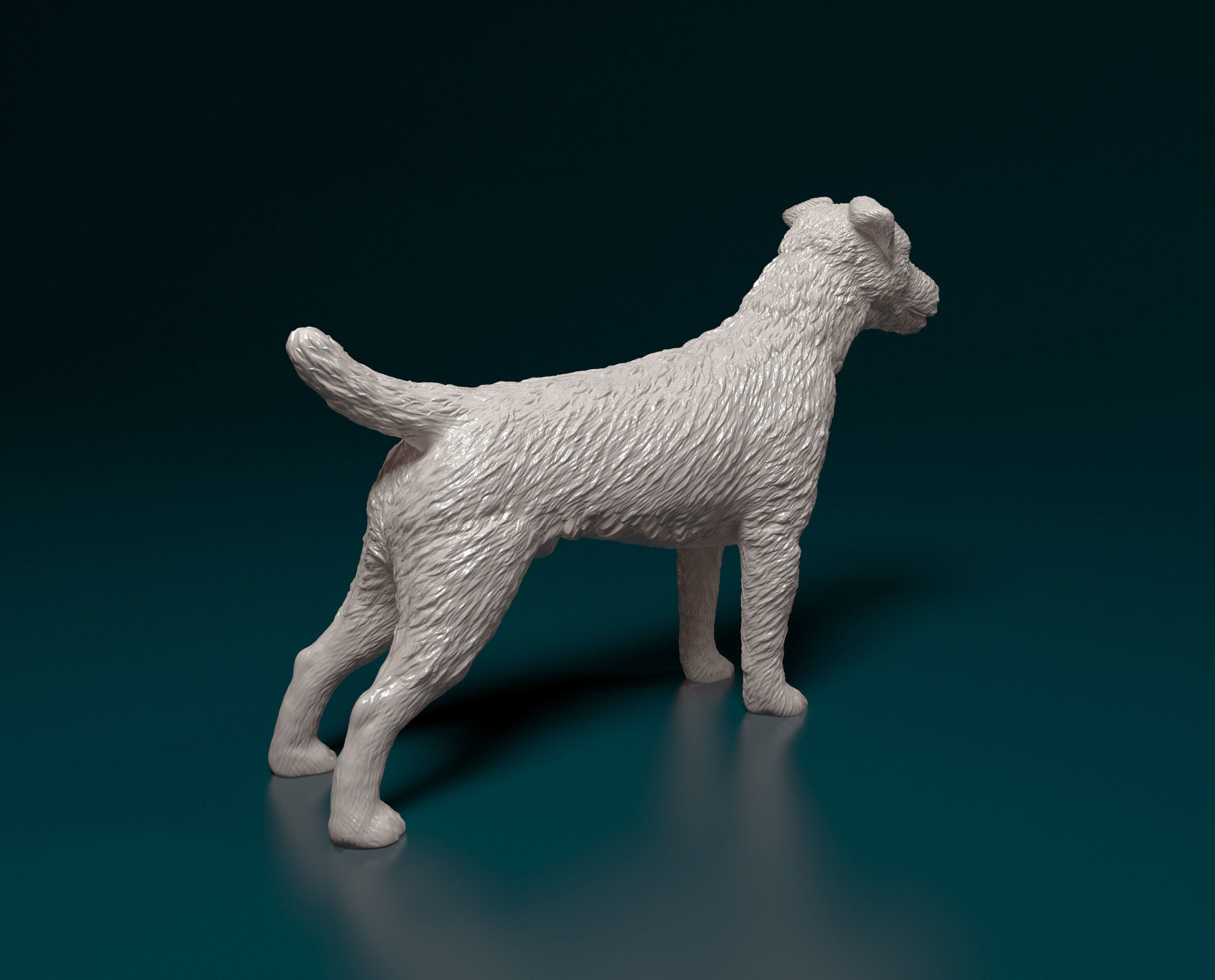 Jagdterrier dog 3D print model_3