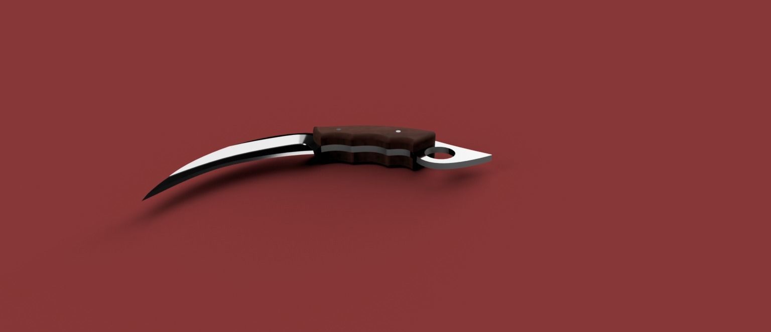 KNIFE 3D print model_2