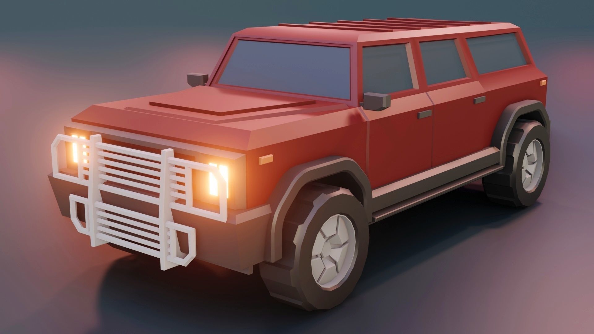 low poly cars vol 02 lowpoly Low-poly 3D model_16