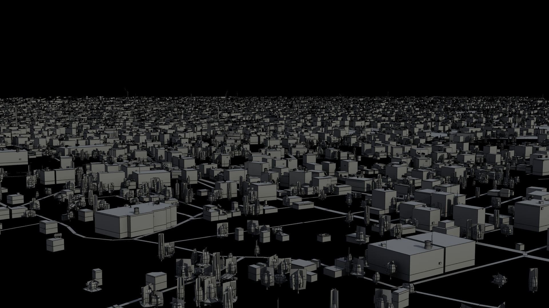 Arab City High Detail Low-poly 3D model_30