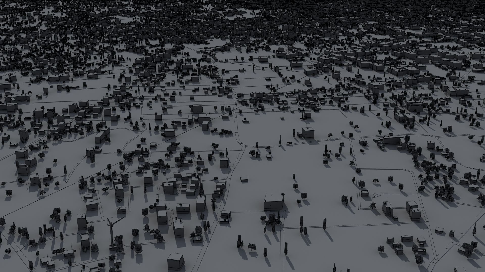 Arab City High Detail Low-poly 3D model_38