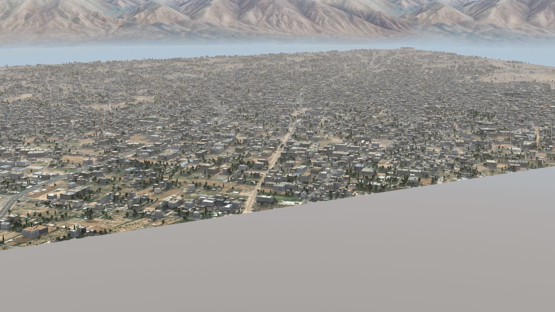 Arab City High Detail Low-poly 3D model_26