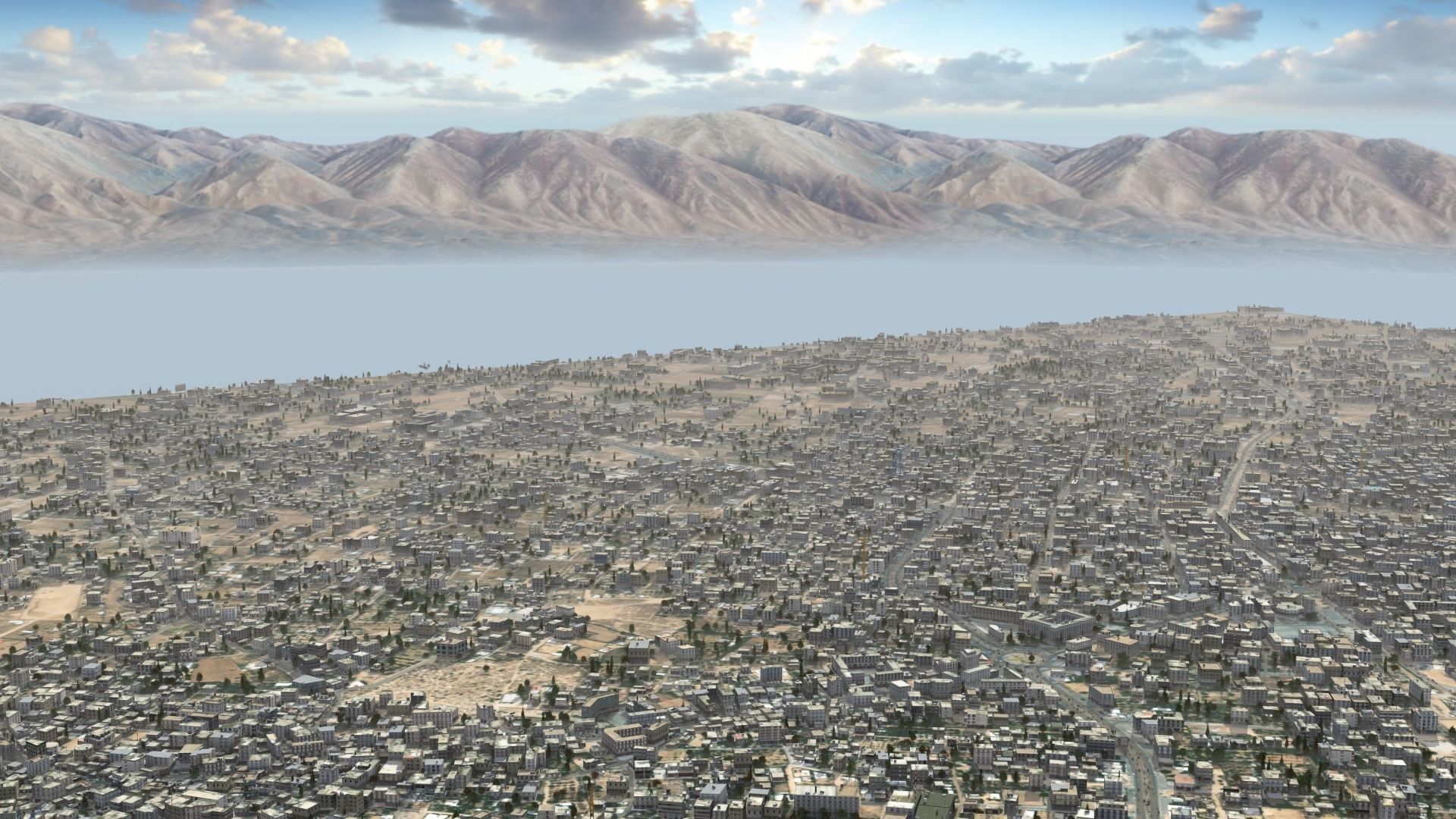 Arab City High Detail Low-poly 3D model_25