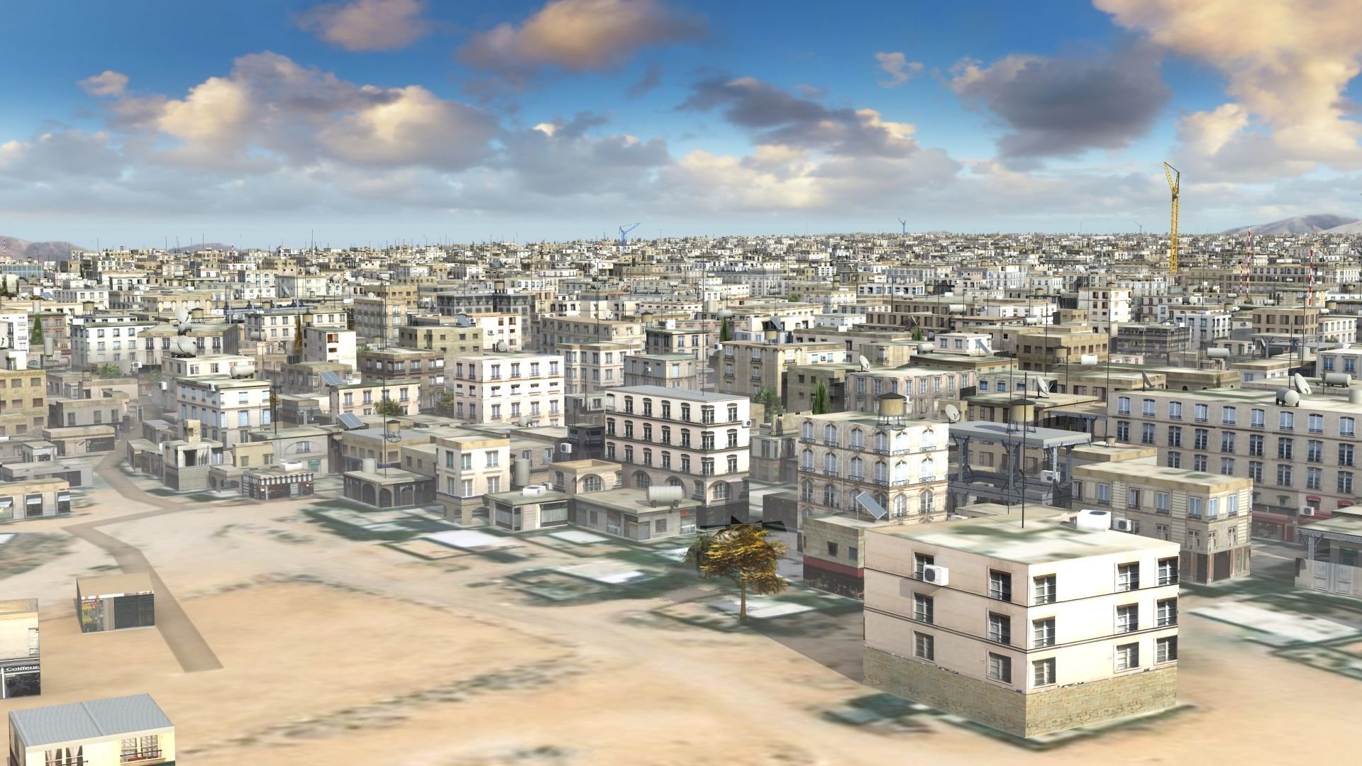 Arab City High Detail Low-poly 3D model_18