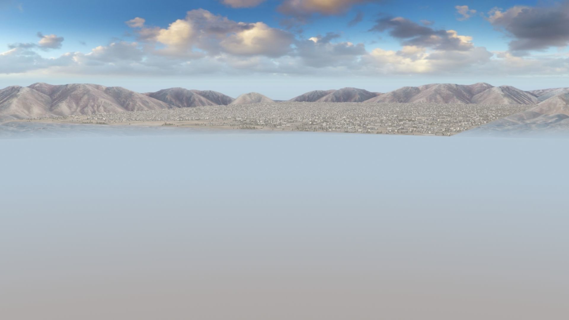 Arab City High Detail Low-poly 3D model_13