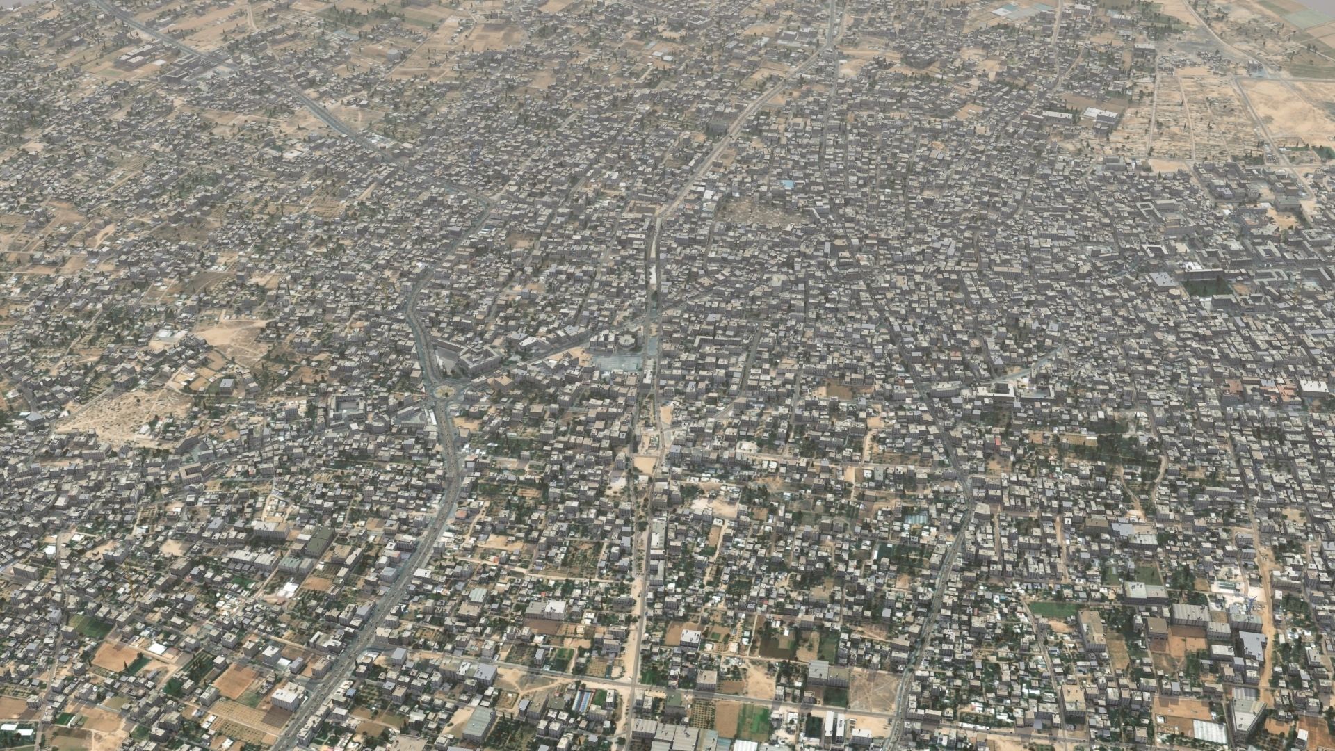 Arab City High Detail Low-poly 3D model_8