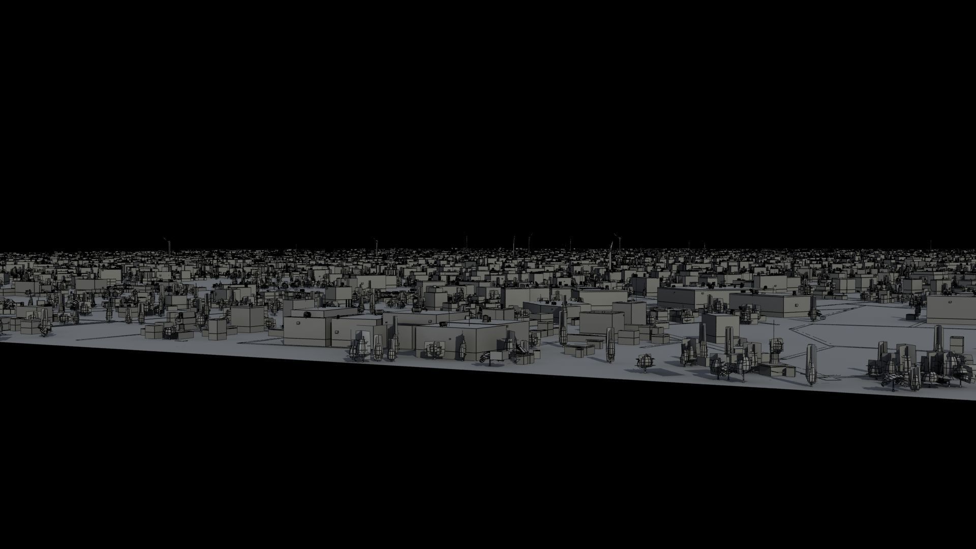 Arab City High Detail Low-poly 3D model_51