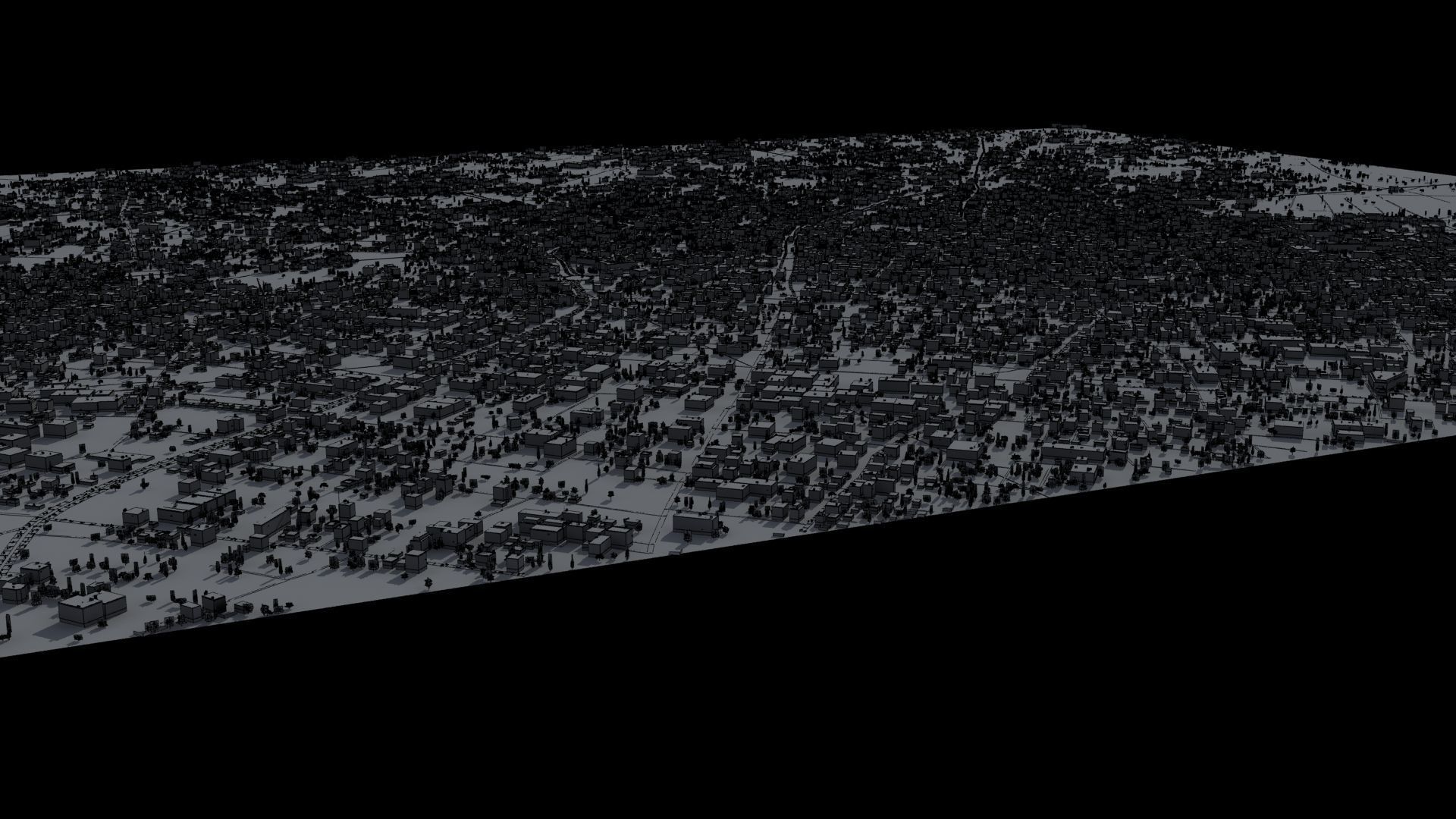 Arab City High Detail Low-poly 3D model_55