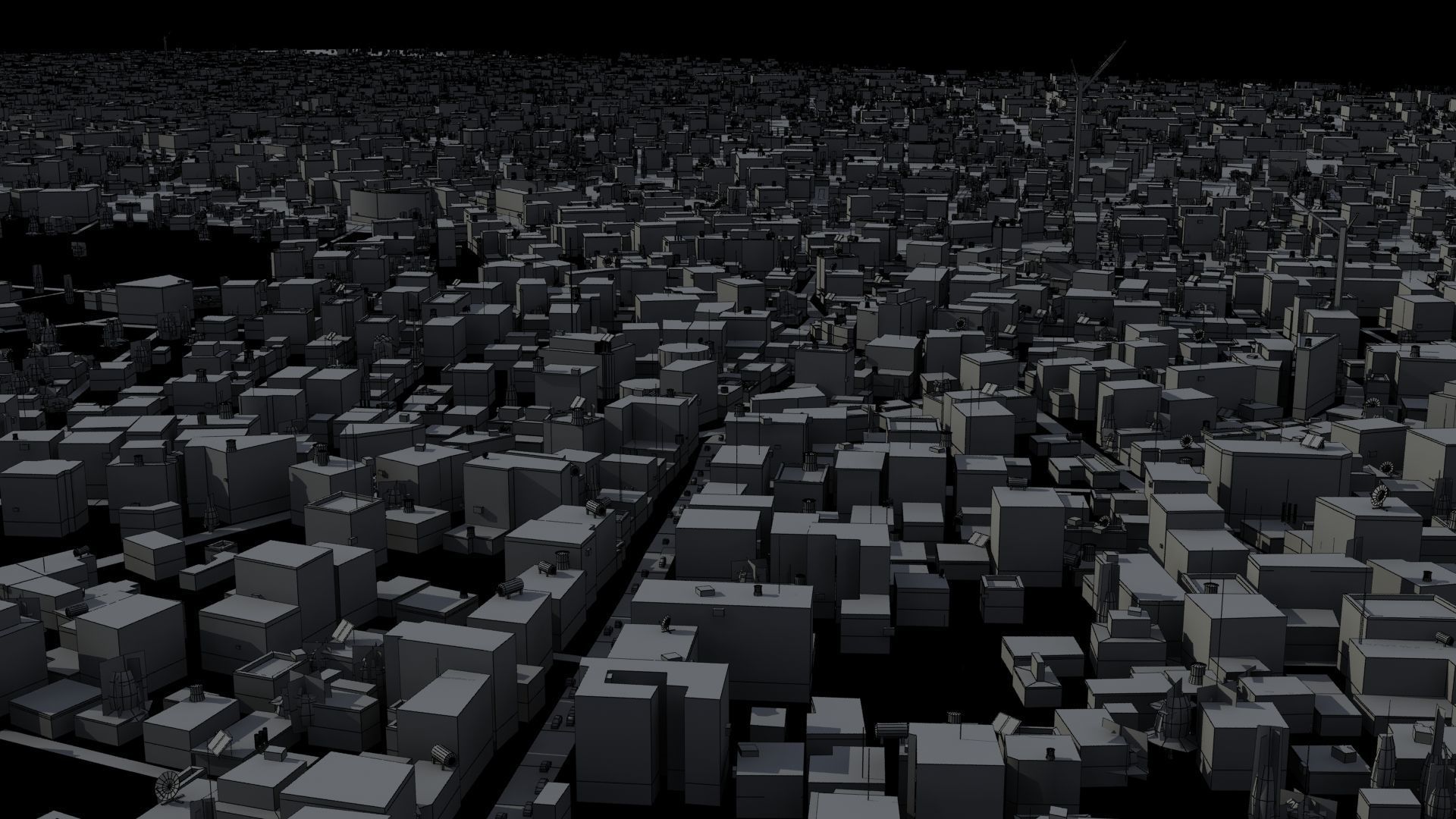 Arab City High Detail Low-poly 3D model_31