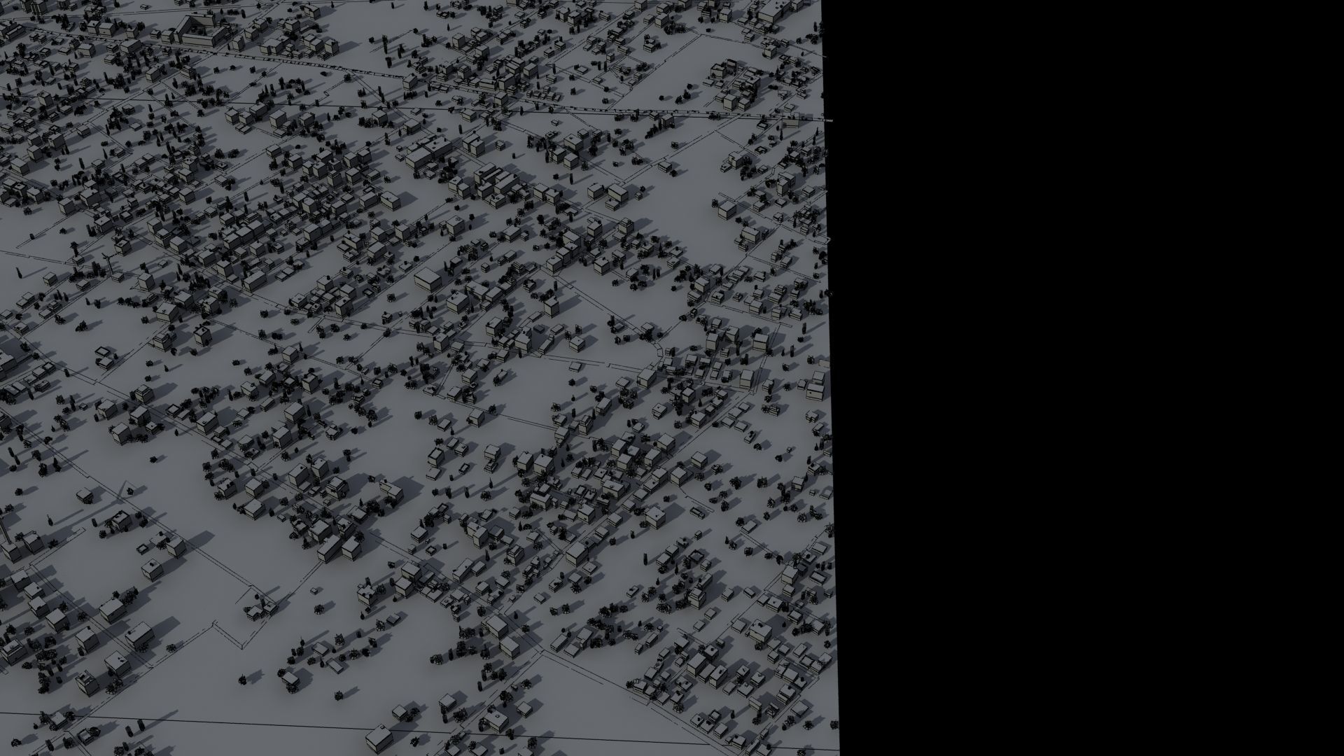 Arab City High Detail Low-poly 3D model_57